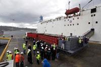 El primer embarque se realizó en diciembre de 2014, se trató de 7.300 vaquillas, provenientes de la Región de Los Lagos, Región de Los Ríos principalmente.