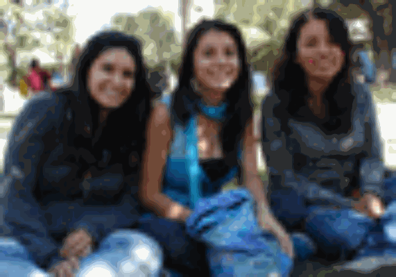 Yanina, Monserrat y Camila